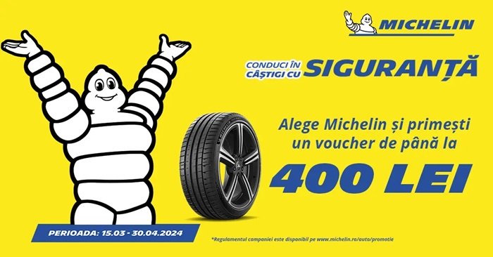 Promotie anvelope Michelin