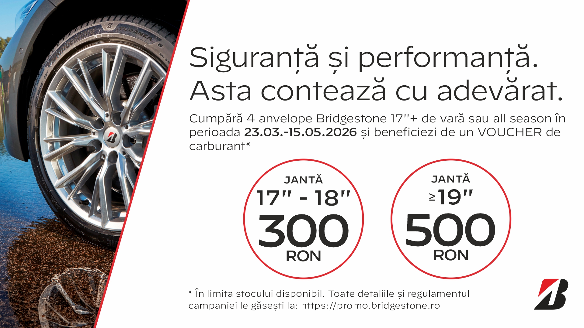 Promotie anvelope vara si allseason Bridgestone