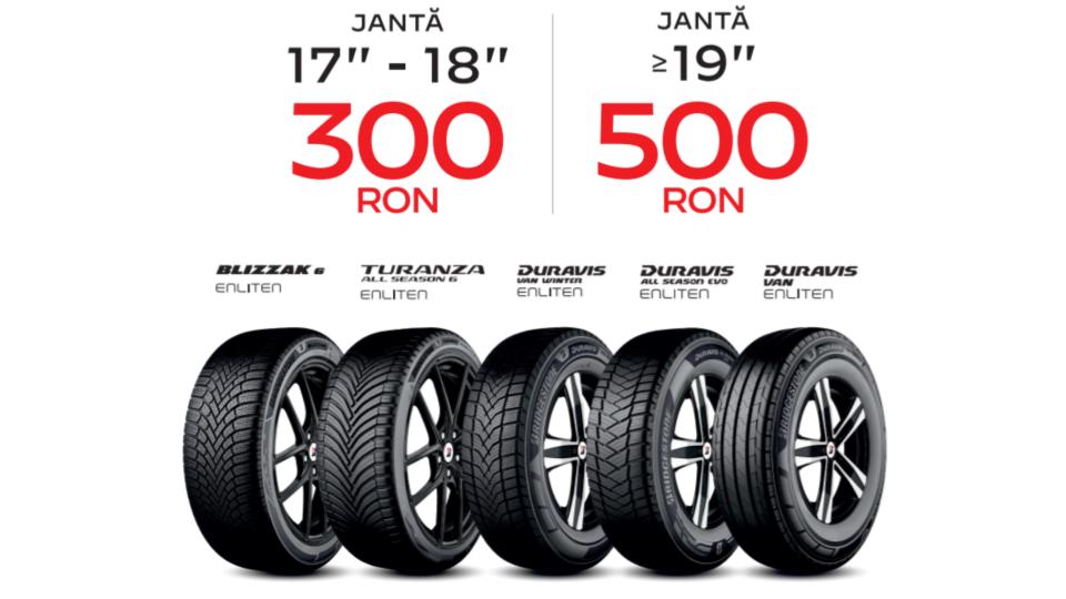 Promotie Anvelope iarna si all season Bridgestone