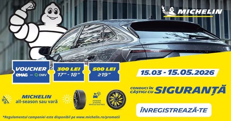 Promotie anvelope Michelin