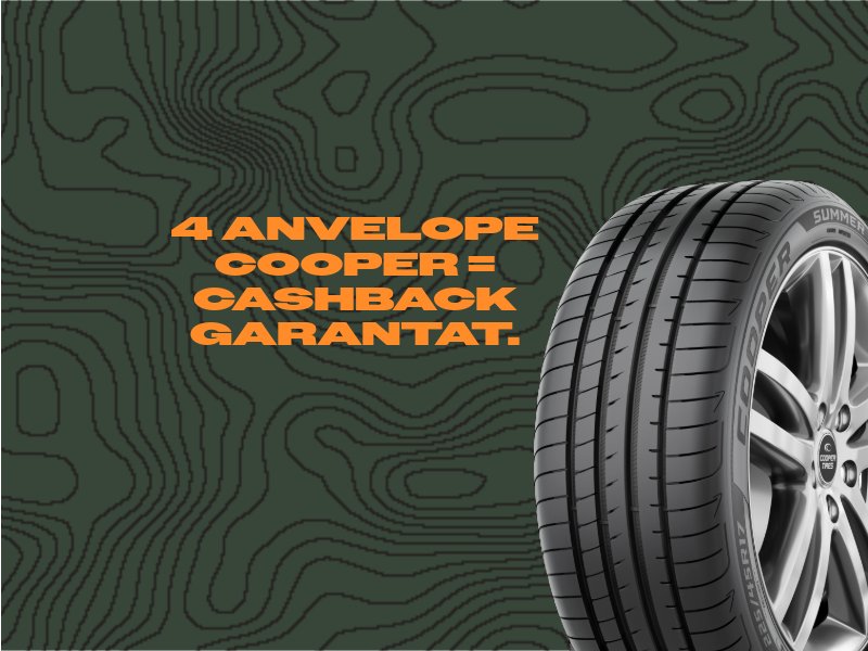 Promotie anvelope Cooper