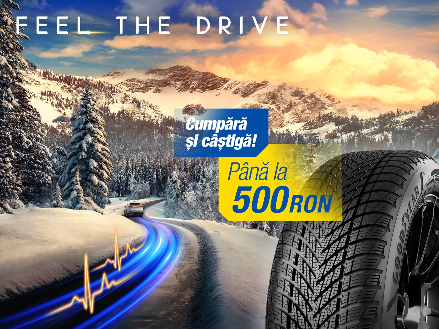 Promotie anvelope iarna Goodyear