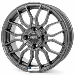 Jante aliaj DOTZ LIMEROCK GREY CB60.1 7X17 4X100 ET45