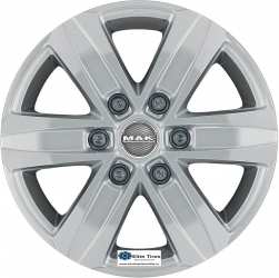 Jante alia MAK STONE6 W SILVER CB93.1 6.5X16 6X139.7 ET55