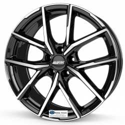 Jante aliaj ALUTEC AVELENO DIAMANT-SCHWARZ-FRONTPOLIERT CB70.1 8X19 5X108 ET45