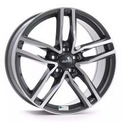 Jante aliaj ALUTEC IKENU GRAPHITE FRONT POLISHED CB58.1 6.5X17 4X098 ET38