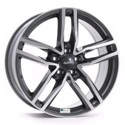 Jante aliaj ALUTEC IKENU GRAPHITE FRONT POLISHED CB57.1 6.5X16 5X100 ET38