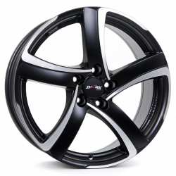 Jante aliaj ALUTEC SHARK RACING SCHWARZ FRONTPOLIERT CB63.4 7X17 4X108 ET45