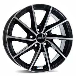 Jante aliaj ALUTEC SINGA DIAMANT SCHWARZ FRONTPOLIERT CB67.1 6.5X16 5X114.3 ET42.5