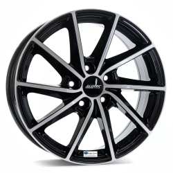 Jante aliaj ALUTEC SINGA DIAMANT-SCHWARZ-FRONTPOLIERT CB67.1 7.5X18 5X114.3 ET55