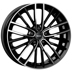Jante aliaj MAK CHELSEA BLACK MIRROR CB66.6 7.5X17 5X112 ET42