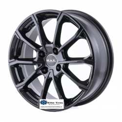 Jante aliaj MAK DAVINCI GLOSS BLACK CB60.1 7X17 5X114.3 ET45
