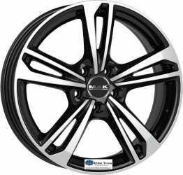 Jante aliaj MAK EMBLEMA BLACK MIRROR CB76 7.5X17 5X114.3 ET40