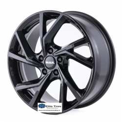 Jante aliaj MAK KASSEL GLOSS BLACK CB76 7X17 5X114.3 ET45