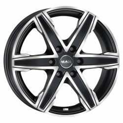 Jante aliaj MAK KING6 ICE BLACK CB106.1 7.5X17 6X139.7 ET25