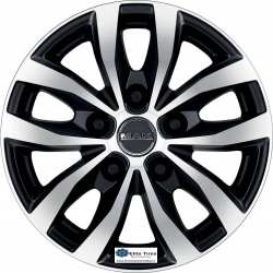 Jante aliaj MAK LOAD 5 3 BLACK MIRROR CB65.1 6.5X15 5X160 ET58