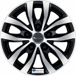 Jante aliaj MAK LOAD 5 BLACK MIRROR CB78.1 7X17 5X130 ET68
