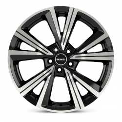Jante aliaj MAK QVARZ BLACK MIRROR CB72 8X18 5X108 ET45