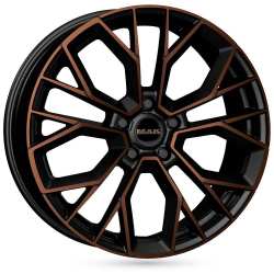 Jante aliaj MAK STILO BLACK & BRONZE CB76 7.5X18 5X114.3 ET45