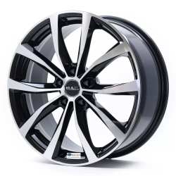 Jante aliaj MAK WOLF BLACK MIRROR CB76 6.5X16 5X114.3 ET40