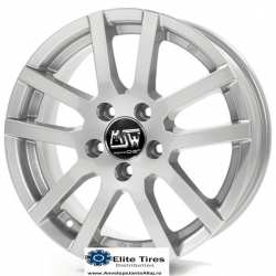 Jante aliaj MSW 22 FULL SILVER 6X15 5X100 ET38 57,06