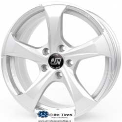 Jante aliaj MSW 47 FULL SILVER 7.5X17 5X108 ET45