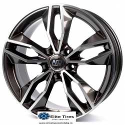 Jante aliaj MSW 71 GLOSS DARK GREY FULL POLISHED 8X19 5X112 ET35