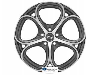 Jante aliaj MSW 82 MATT GUN METAL FULL POLISHED 9x20 5x110 ET31 65,06