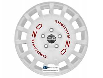 Jante aliaj OZ RALLY RACING WHITE RED LETTERING 7x17 4x100 ET45