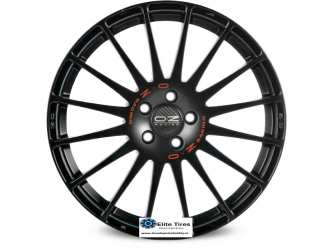Jante aliaj OZ SUPERTURISMO GT MATT BLACK RED LETTERING 8X18 5X114,30 ET40