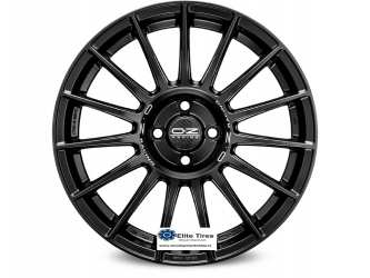 Jante aliaj OZ SUPERTURISMO LM MATT BLACK SILVER LETTERING 7,5X17 5X112 ET50