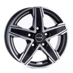 Jante aliaj MAK KING5 ICE BLACK CB65.1 7X16 5X108 ET46