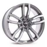 Jante aliaj ALUTEC DRIVE-X METAL GREY FRONTPOLIERT CB74.00 8,5X19 5X120 ET40