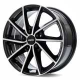 Jante aliaj ALUTEC SINGA DIAMANT-SCHWARZ-FRONTPOLIERT CB63.4 7X17 5X108 ET50