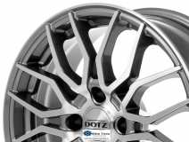 Jante aliaj DOTZ LIMEROCK DARK CB60.1 6.50X16 4X100 ET45