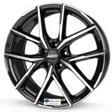 Jante alia ALUTEC AVELENOX DIAMANT-SCHWARZ-FRONTPOLIERT CB66.5 8X18 5X112 ET29