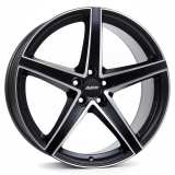 Jante aliaj ALUTEC RAPTR RACING SCHWARZ CB70.1 8X18 5X108 ET45