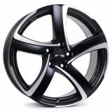 Jante aliaj ALUTEC SHARK RACING SCHWARZ FRONTPOLIERT CB63.3 6X15 4X108 ET47.5