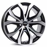 Jante aliaj ALUTEC W10-X RACING SCHWARZ FRONTPOLIERT CB70.1 8X18 5X112 ET40