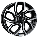 Jante aliaj MAK APOLLO BLACK MIRROR CB65.1 7.5X18 5X110 ET38