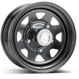 Jante aliaj MAK DAKAR MATT BLACK CB122.5 7X16 5X165.1 ET8