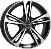 Jante aliaj MAK EMBLEMA BLACK MIRROR CB76 7.5X17 5X114.3 ET40