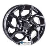 Jante aliaj MAK EXPRESS 3 GLOSS BLACK CB65.1 7.5X18 5X160 ET50