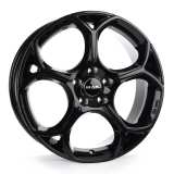Jante aliaj MAK MONZA GLOSS BLACK CB65.1 7X17 5X110 ET40