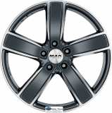 Jante aliaj MAK TURISMO-FF GUN MET-MIRROR FACE CB71.6 9.5X20 5X130 ET65