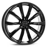 Jante aliaj MAK WOLF GLOSS BLACK CB72 7.5X17 5X108 ET35