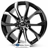 Jante aliaj MSW 48 GLOSS BLACK FULL POLISHED 9X19 5X112 ET21 66,56