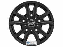 Jante aliaj MSW 48 VAN MATT BLACK 6.5x16 5x160 ET60 65