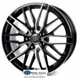 Jante aliaj MSW 72 GLOSS BLACK FULL POLISHED 7X17 5X100 ET35