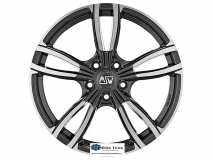 Jante aliaj MSW 73 GLOSS DARK GREY FULL POLISHED 8x18 5x120 ET45 72,56